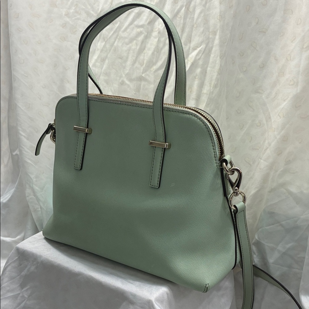 Kate Spade Mint Green Crossbody Doom Satchel - Picture 4 of 7